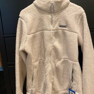 Columbia Cream Fleece Jacket
